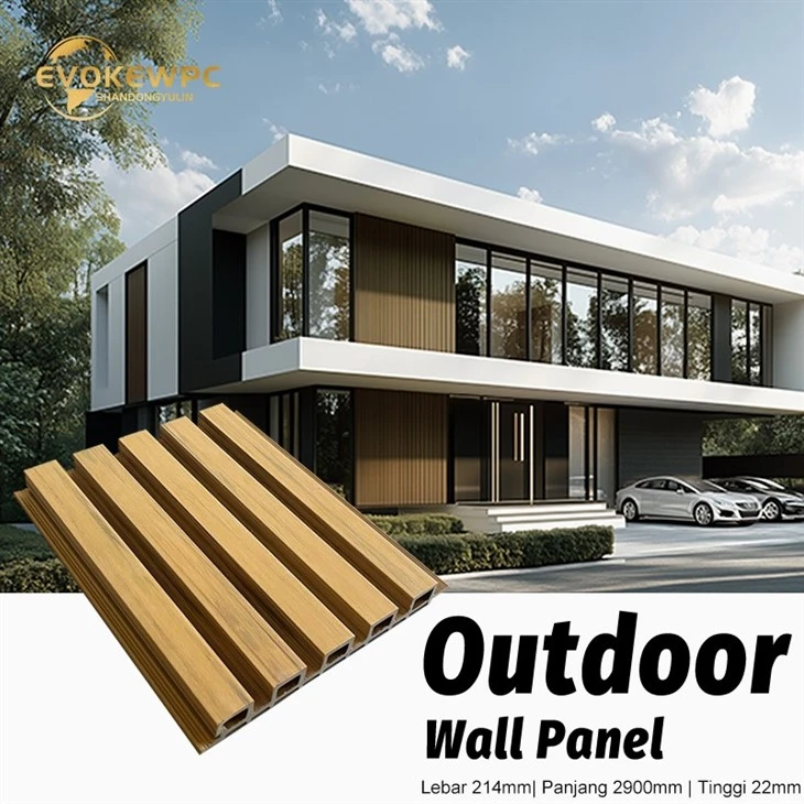 214*22 mm ASA Weatherproof 3D Exterior Panels factory