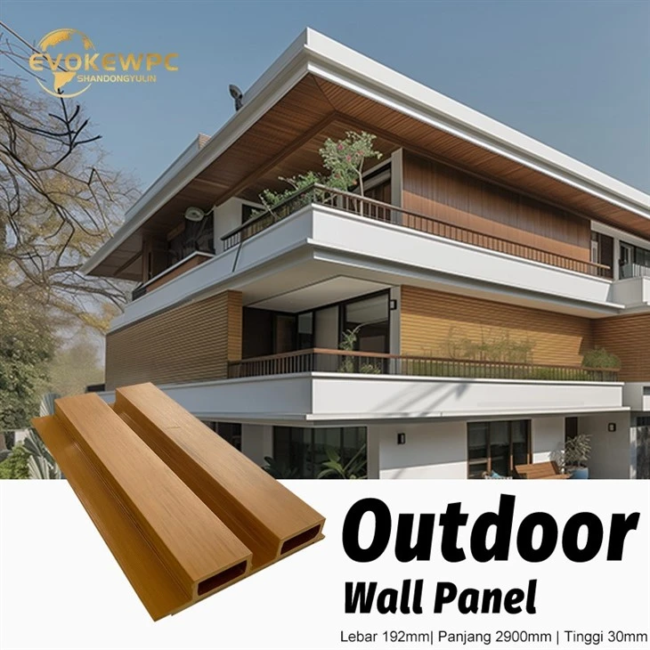 ASA Outdoor Wall Panel 192*30 mm factory