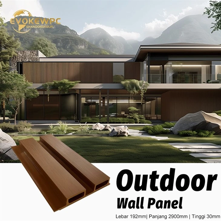 ASA Outdoor Wall Panel 192*30 mm high quality